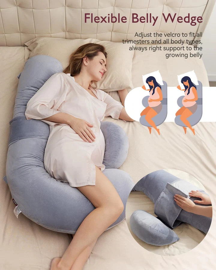 Perna pentru gravide Momcozy - suport in 5 puncte