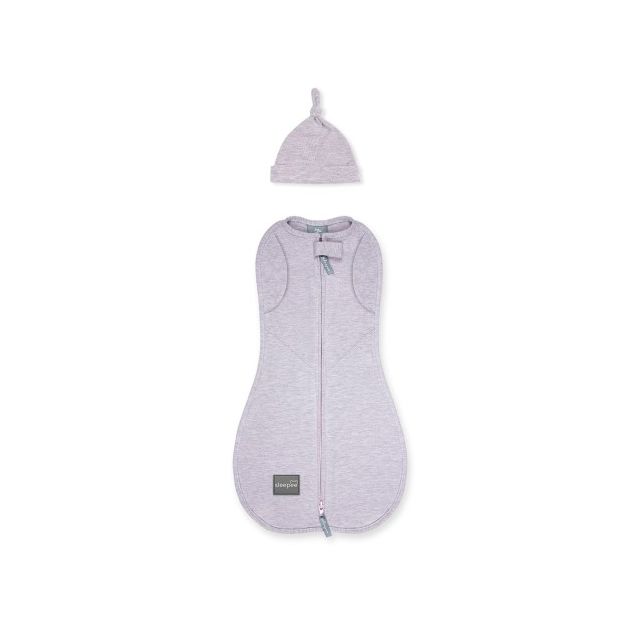 Saculet Swaddle infasat Bebe Bumbac + Caciulita - Second Step