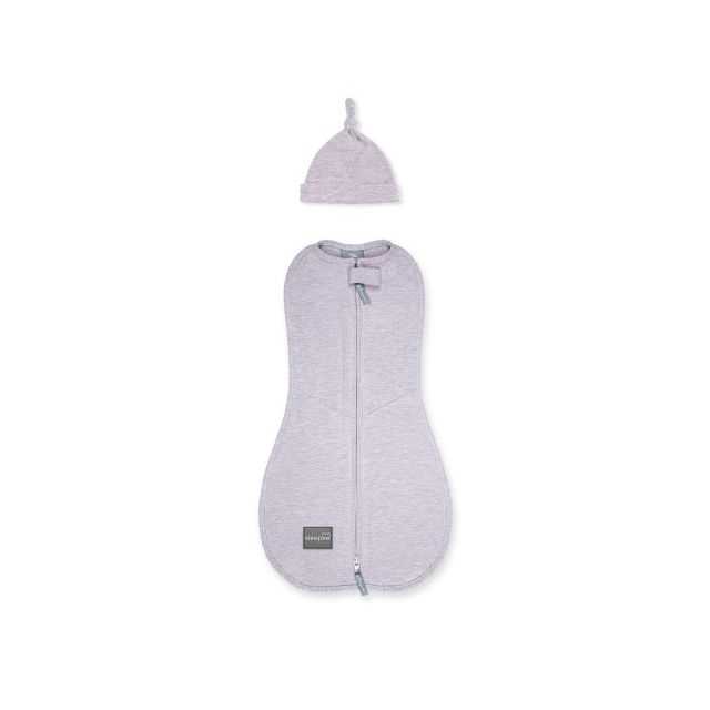 Saculet Swaddle infasat Nou Nascut Bumbac + Caciulita - First Step