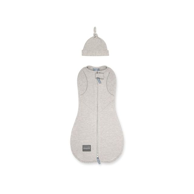 Saculet Swaddle infasat Bebe Bumbac + Caciulita - Second Step