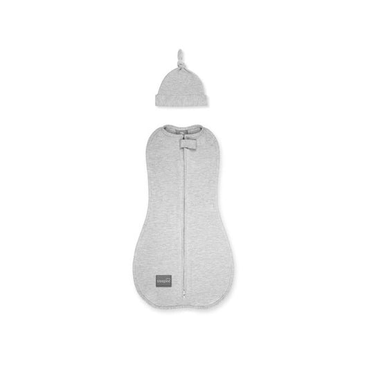 Saculet Swaddle infasat Nou Nascut Bumbac + Caciulita - First Step