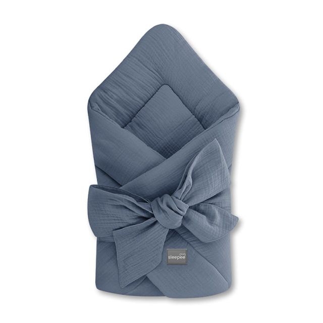 Wrap Babyhorn nou nascut Bumbac - Muselina Sleepee