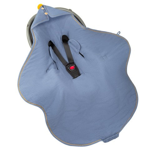 Paturica universala pentru scoica auto Bumbac Muselina 1.5 Tog Sleepee