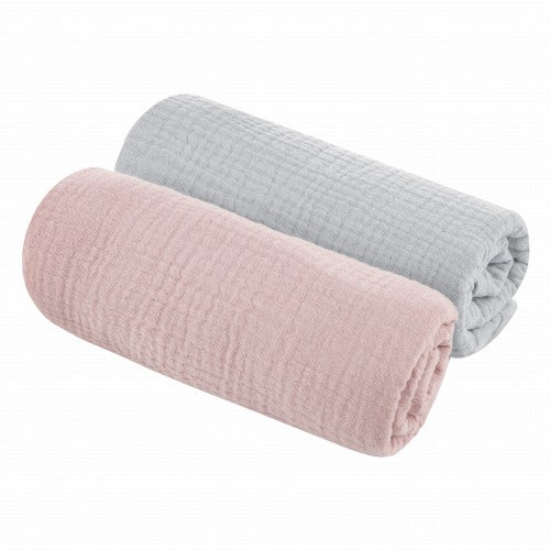 Set 2 museline Bumbac Organic 75x75 cm Sleepee