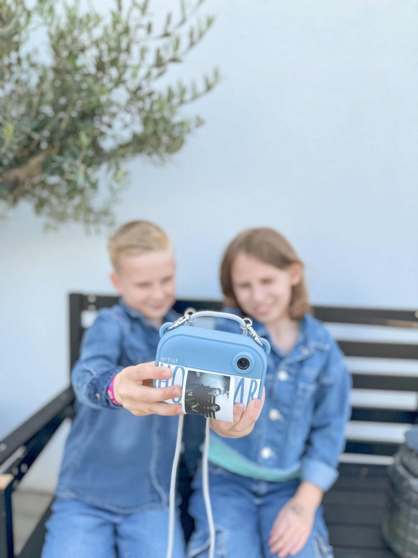 Aparat foto digital pentru copii cu functie de printare instant- Hoppstar Artist
