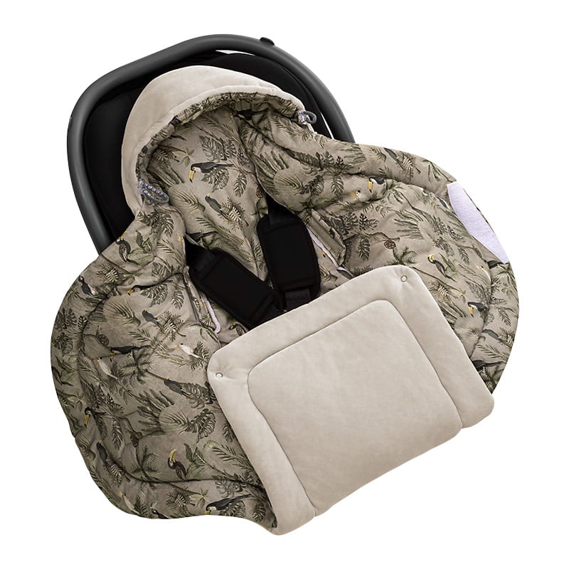 Paturica universala pentru scoica auto Bumbac / Catifea Sleepee 3 TOG