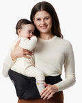 Hip seat Momcozy cu suport lombar, Negru