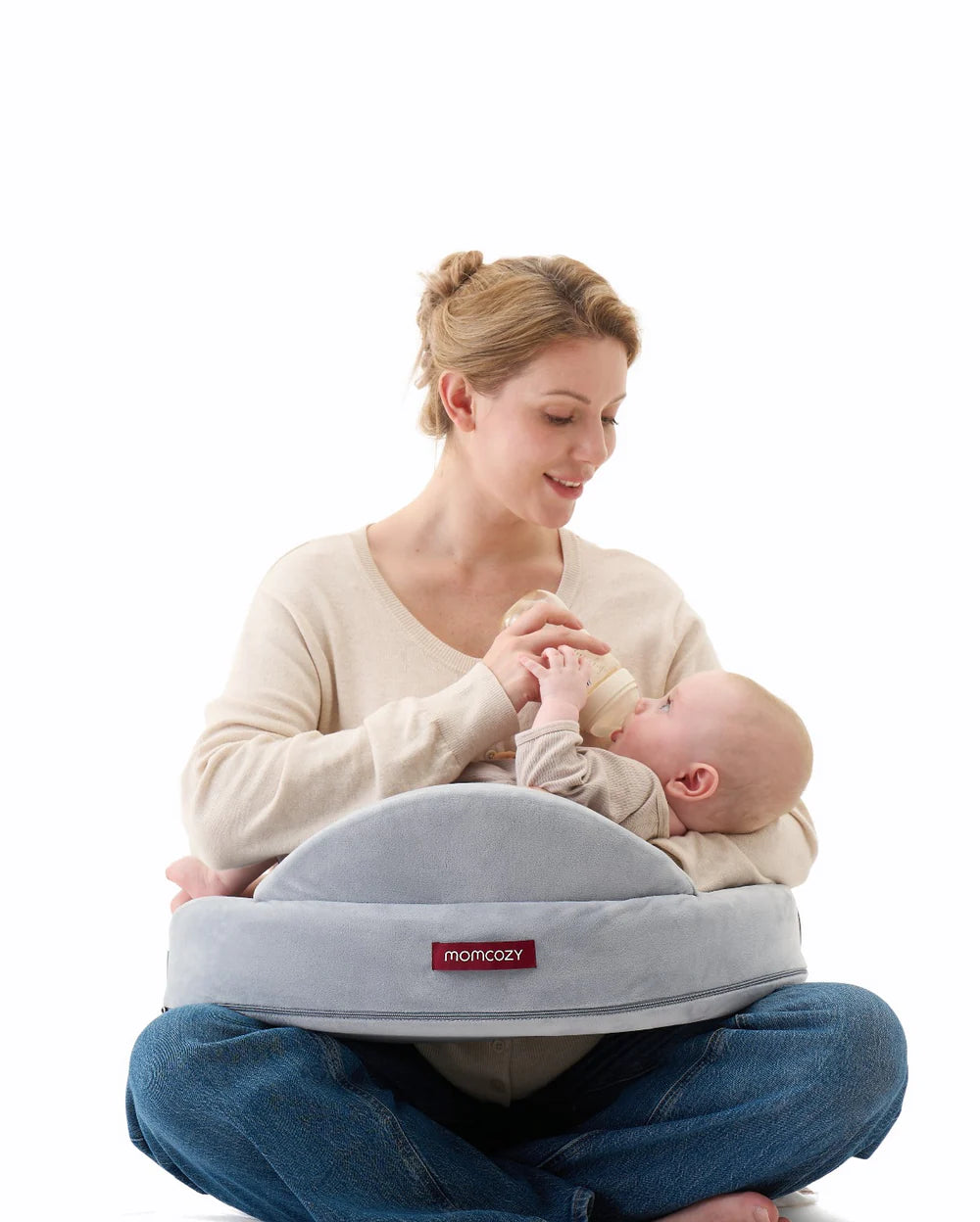 Perna de alaptat Momcozy MaxSupport cu spuma memorie