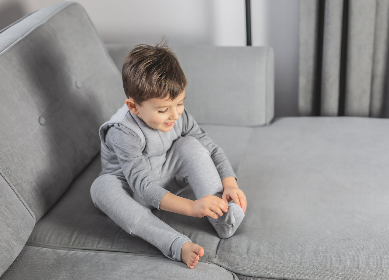 Sac Bumbac dormit cu picioare 2.5 TOG Sleepee