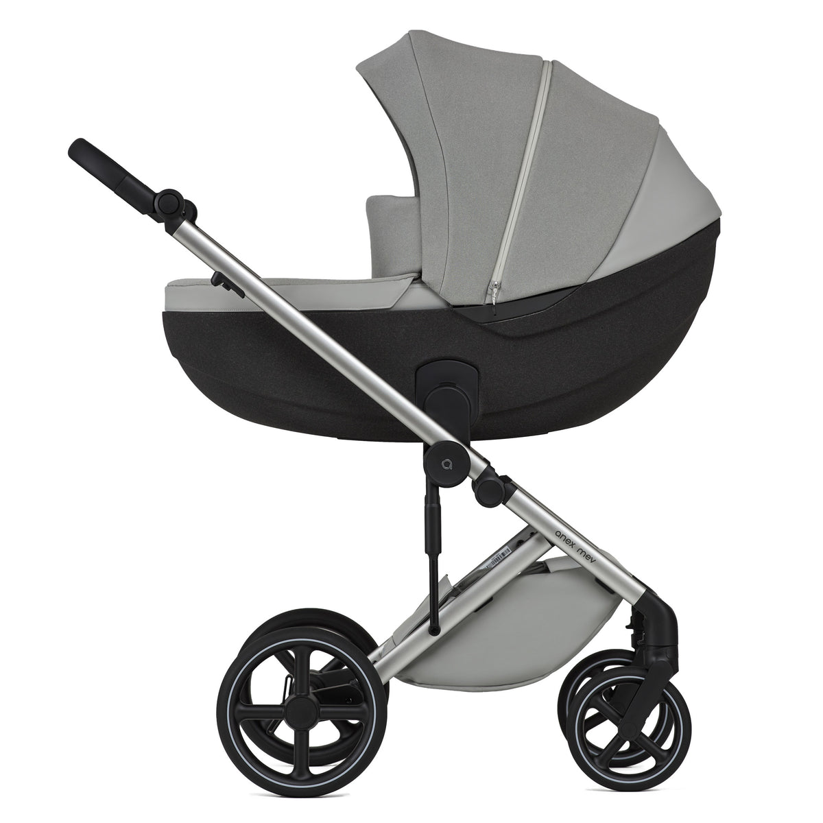 Carucior Anex Mev 2 in 1 Landou si Scaun Sport Reversibil cu Suspensii si Roti Mari