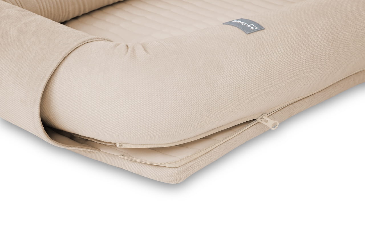 Baby Nest Modular cu Arcada de jucarii si Aparat sunete Sleepee