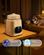 Aparat de spalat si sterilizat biberoane Momcozy KleanPal Pro