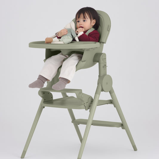 Pachet Complet Anex Ozy 3-în-1 Scaun de Masă + Leagăn Nou-Născut + Learning Tower + Suport Picioare + Bază Rocker