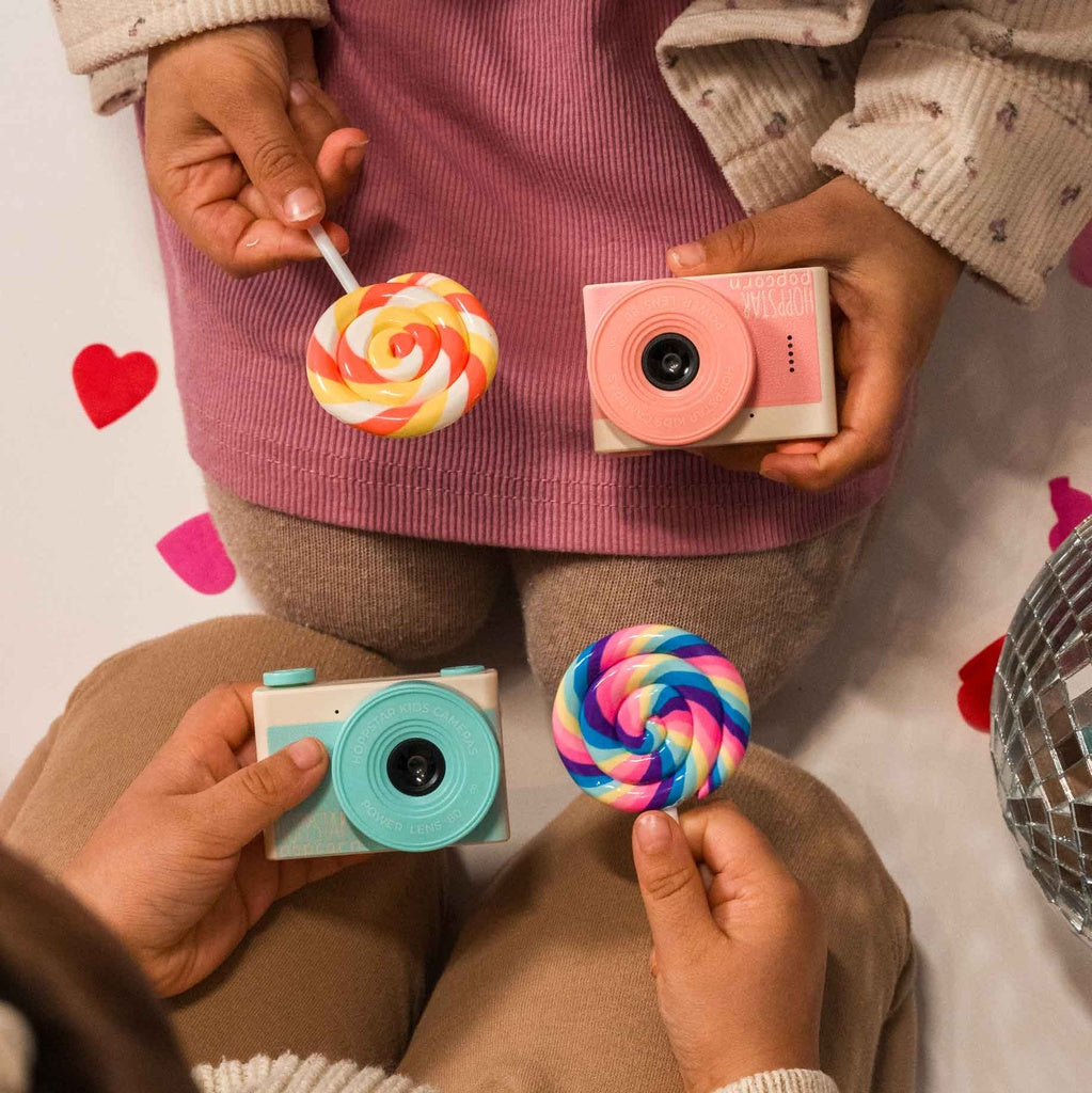 Aparat Foto Video Digital pentru Copii Hoppstar Popcorn Mini