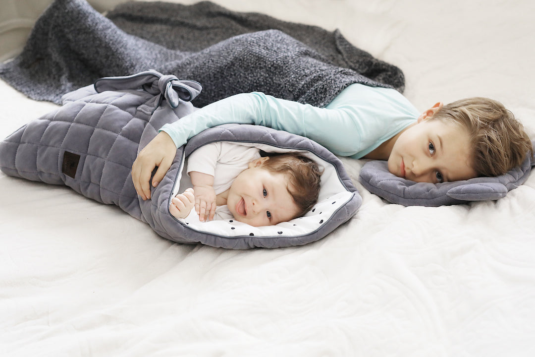 Wrap cu urechi Babyhorn nou nascut - Royal Baby Sleepee
