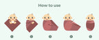 Set 4 museline Momcozy