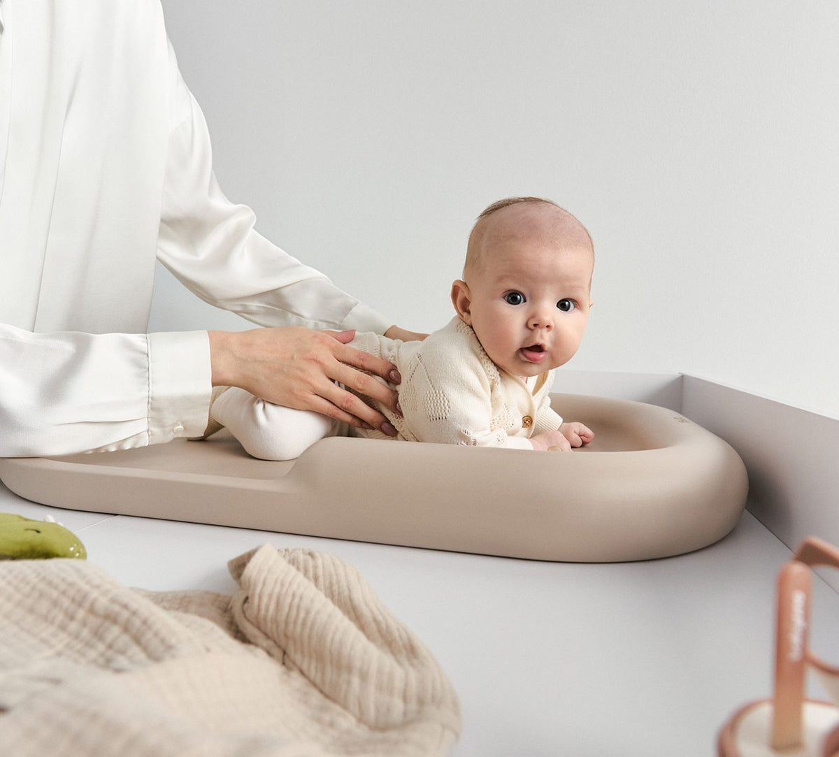 Saltea de infasat Anex Tumi Fluff - utilizare la schimbatul scutecului