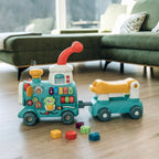Antemergator 5 in 1 Magic Train Free2Move cu efecte sonore si luminoase