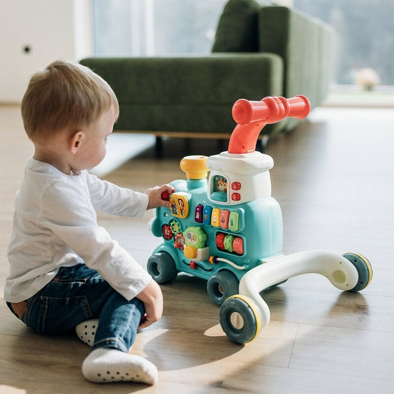 Antemergator 5 in 1 Magic Train Free2Move cu efecte sonore si luminoase