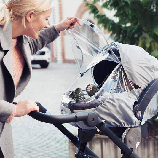 Husă Protecție Ploaie BeSafe iZi Go - Transparentă, Ventilație, Compatibilă iZi Go Modular