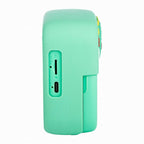 Aparat foto copii cu printare instant, Free2Play, Camere duale fata-spate, Cadre distractive, Cu 6 filtre, Dino