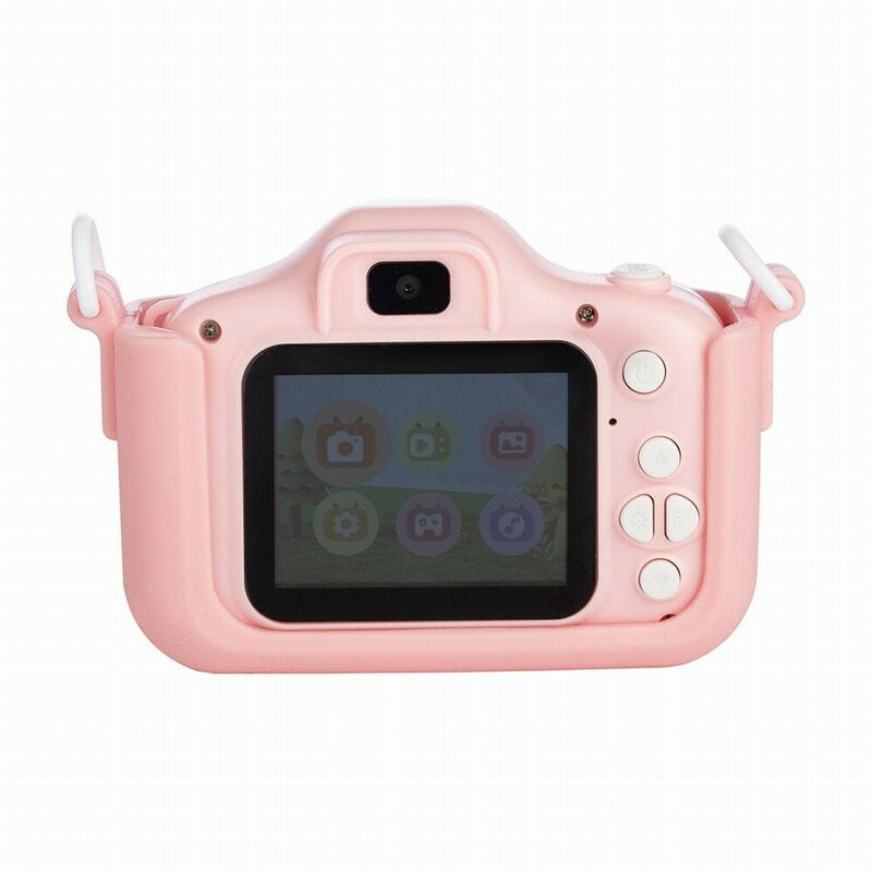 Aparat foto digital pentru copii, Free2Play, Cu functie selfie, Cadre distractive, Cu 6 filtre, Unicorn