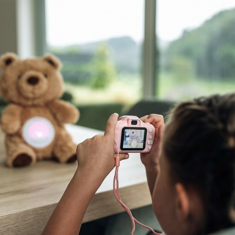 Aparat foto digital pentru copii, Free2Play, Pink