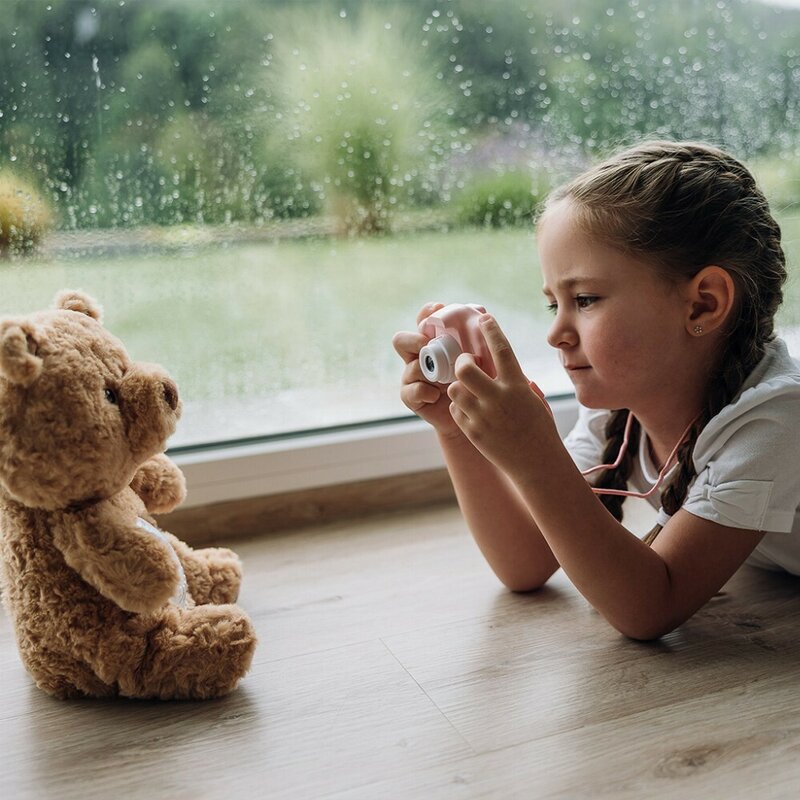 Aparat foto digital pentru copii, Free2Play, Pink