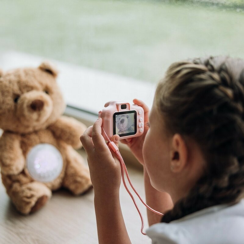 Aparat foto digital pentru copii, Free2Play, Pink