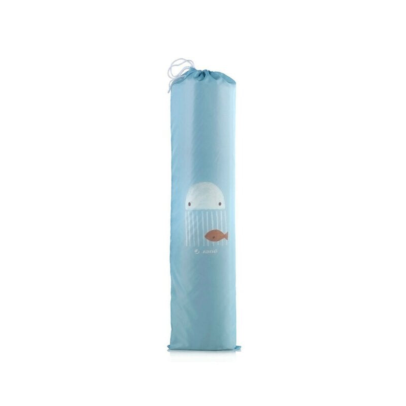 Aparatoare pat, Jane, 130 x 55 cm, Cu saculet de depozitare, Cu design, Conform standardelor europene BS 7972:2001+A1:2009, Lazuli Blue