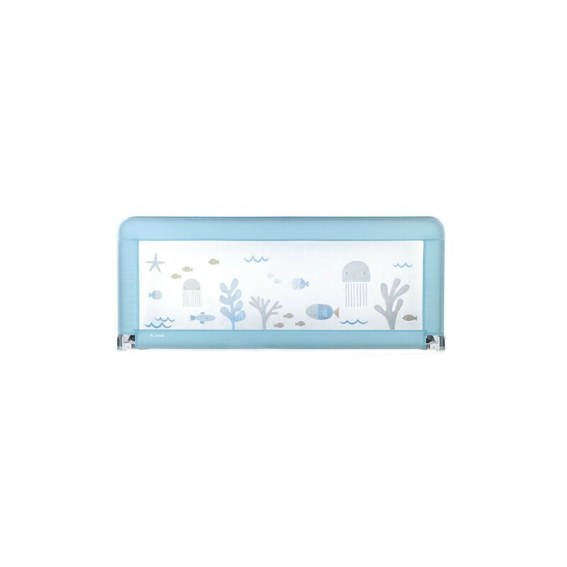 Aparatoare pat, Jane, 130 x 55 cm, Cu saculet de depozitare, Cu design, Conform standardelor europene BS 7972:2001+A1:2009, Lazuli Blue