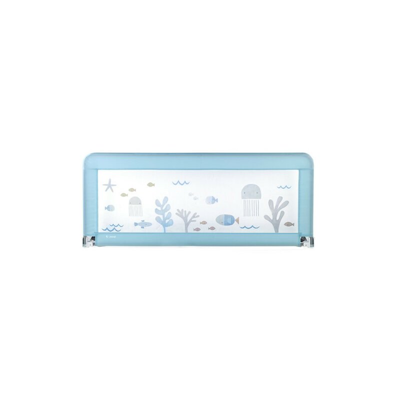 Aparatoare pat, Jane, 130 x 55 cm, Cu saculet de depozitare, Cu design, Conform standardelor europene BS 7972:2001+A1:2009, Lazuli Blue