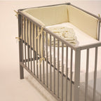 Aparatoare de patut din bumbac Petite&Mars Tilly 180 x 36 cm, roz