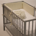 Aparatoare de patut din bumbac Petite&Mars Tilly 180 x 36 cm, roz