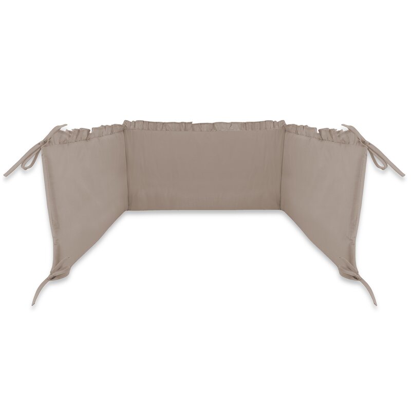 Detaliu Apărătoare pătuț MimiNu Royal Mocha, 180x30cm