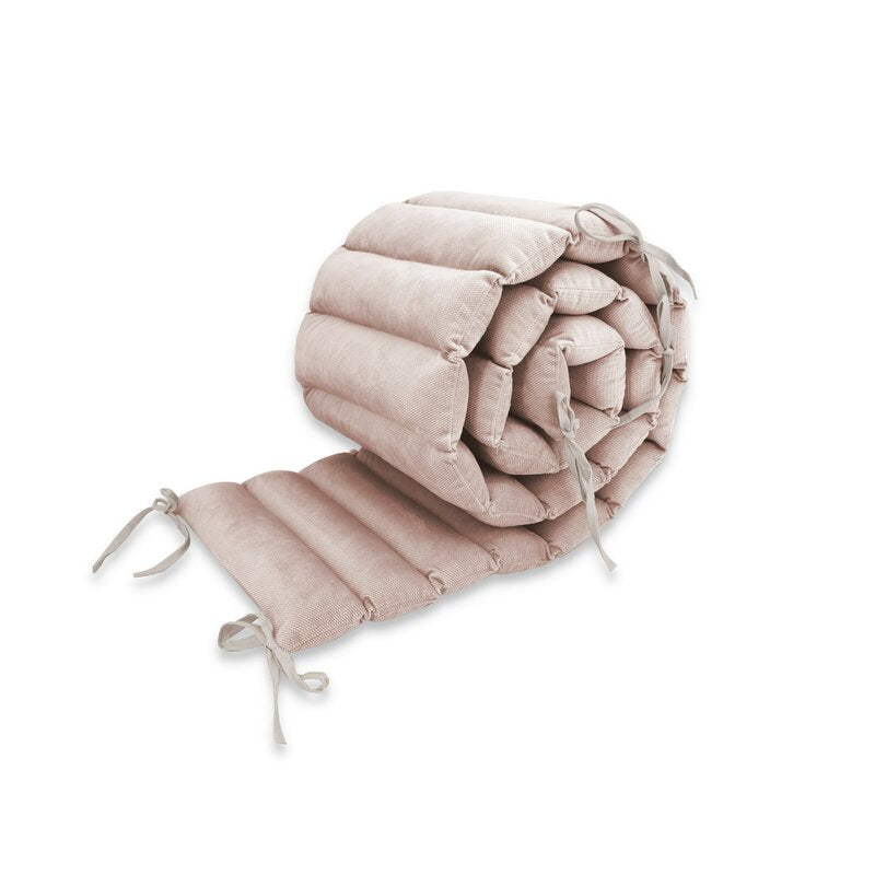Apărătoare tip panou MimiNu Beige Pink, 180x28 cm
