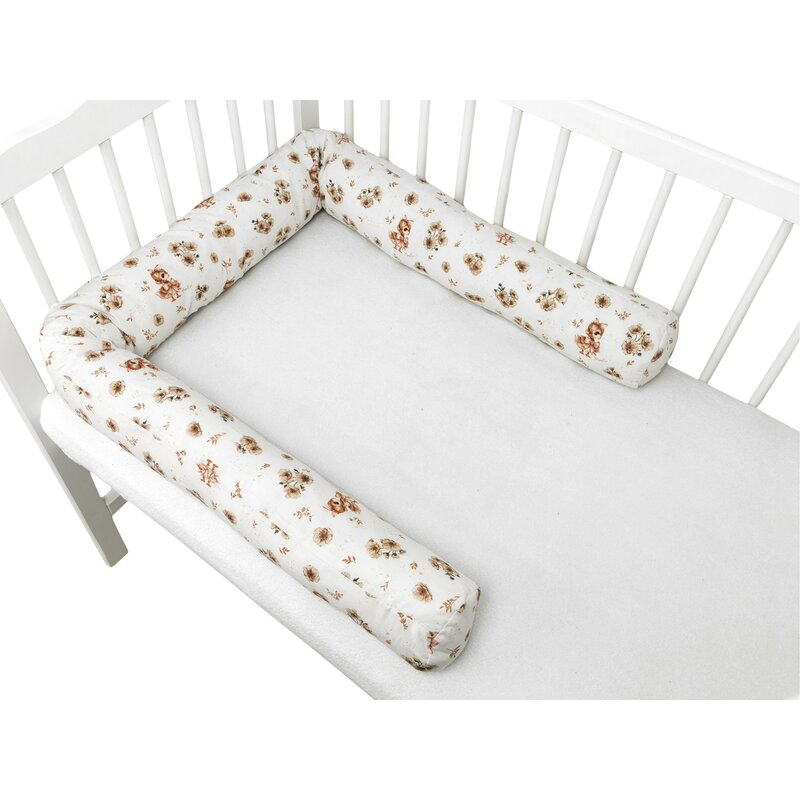 Apărătoare tip rulou MimiNu Ducklings Beige, 180cm