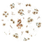 Apărătoare tip rulou MimiNu Ducklings Beige, 180cm