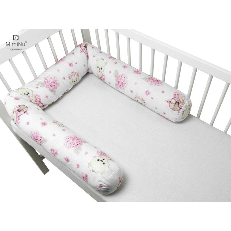 Apărătoare tip rulou MimiNu Pink Ballerina, 180cm