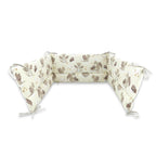 Apărătoare pătuț Qmini Dragons Beige 180x30 cm – vedere produs