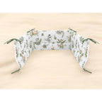 Apărătoare pătuț Qmini Safari 210x30 cm – detaliu imprimeu