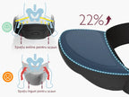 Hip seat Momcozy cu suport lombar, Negru