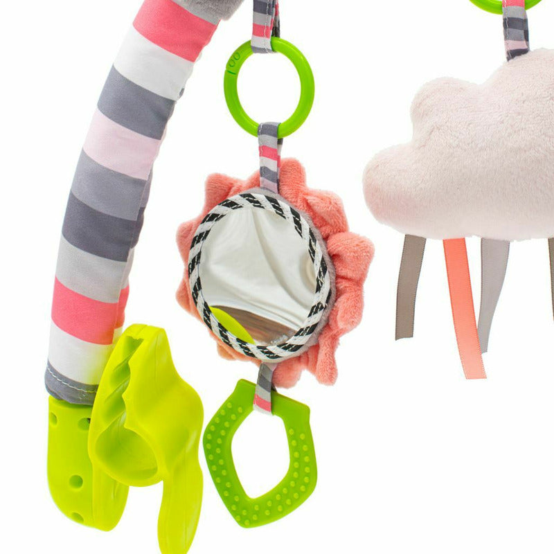 Arcadă cu jucării Baby Mix Cloud – detaliu figurină cu oglindă