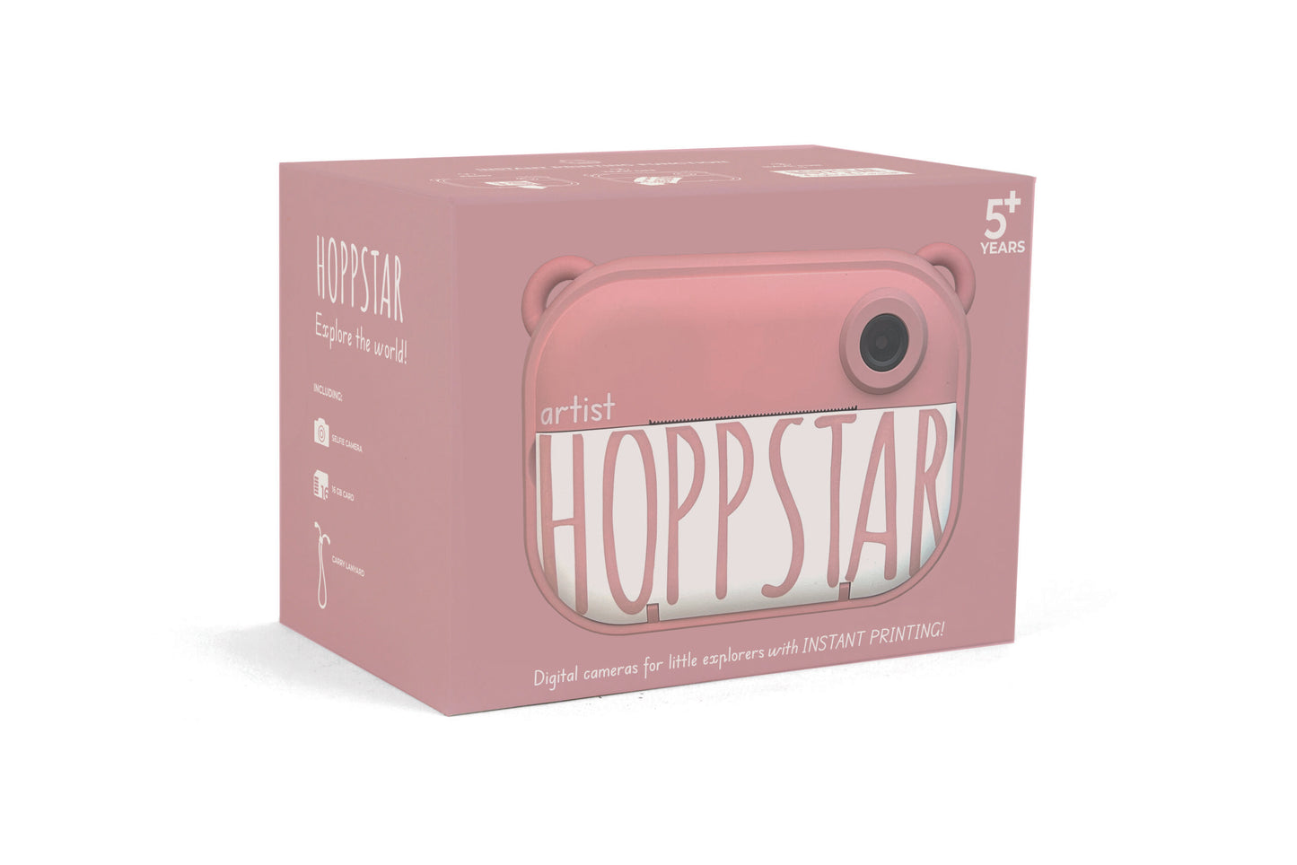 Aparat foto digital pentru copii cu functie de printare instant- Hoppstar Artist