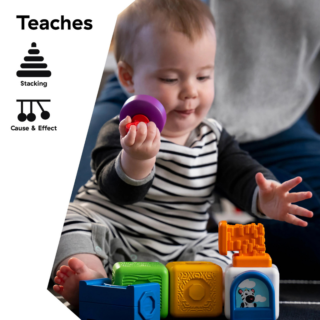 Blocuri magnetice Baby Einstein Bridge & Learn, 15 piese – imagine de prezentare 5