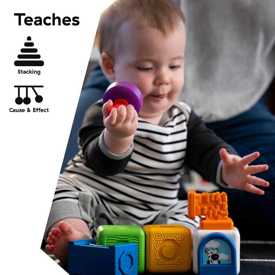 Blocuri magnetice Baby Einstein Bridge & Learn, 15 piese – imagine de prezentare 5
