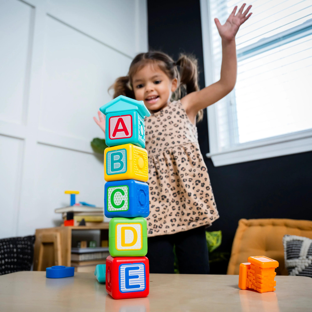 Blocuri magnetice Baby Einstein Bridge & Learn, 15 piese – imagine de prezentare 4