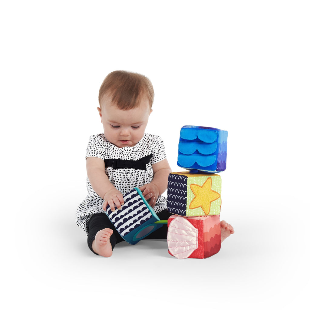 Cuburi moi Baby Einstein Explore & Discover, 4 piese – imagine de prezentare 4