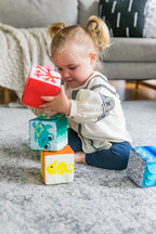 Cuburi moi Baby Einstein Explore & Discover, 4 piese – imagine de prezentare 9