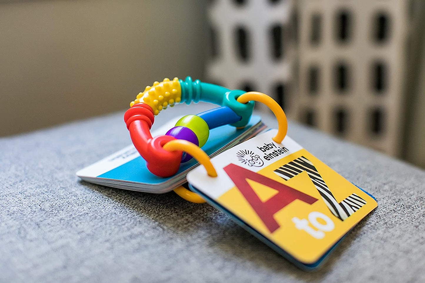 Baby Einstein - Jucarie Cartonase cu Alfabetul de la A la Z